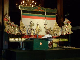 loutkové divadlo Wayang