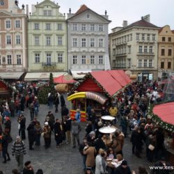 Praha - vánoční trhy s vůní svařeného vína