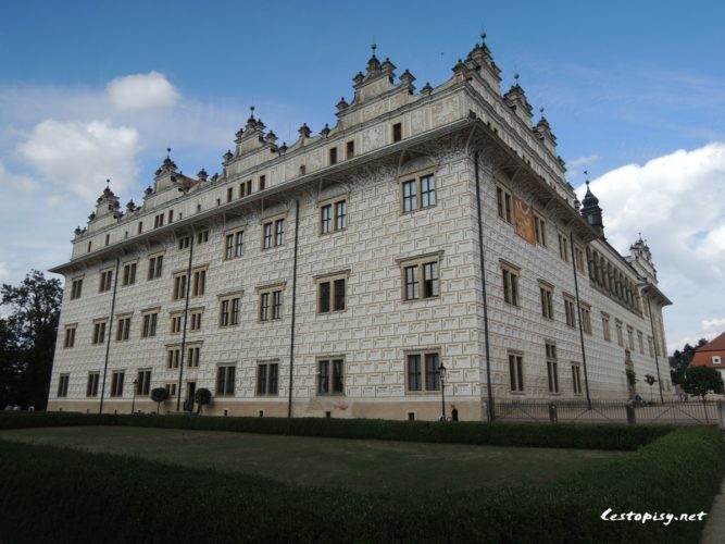 Zámek Litomyšl - UNESCO památka mající unikátní sgrafitovou výzdobu