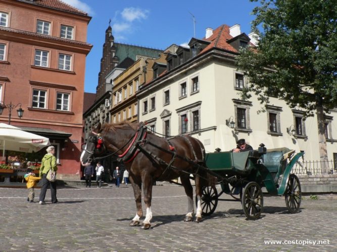 Varšava - památky, krásná náměstí a kostely