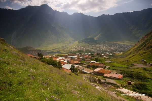 Gruzie Mt. Kazbeg