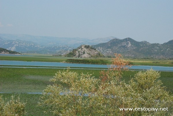 cesta Skadarské jezero