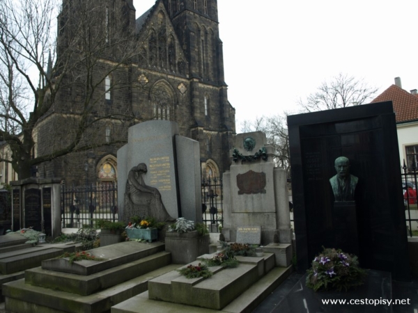 Praha Vyšehrad hřbitov