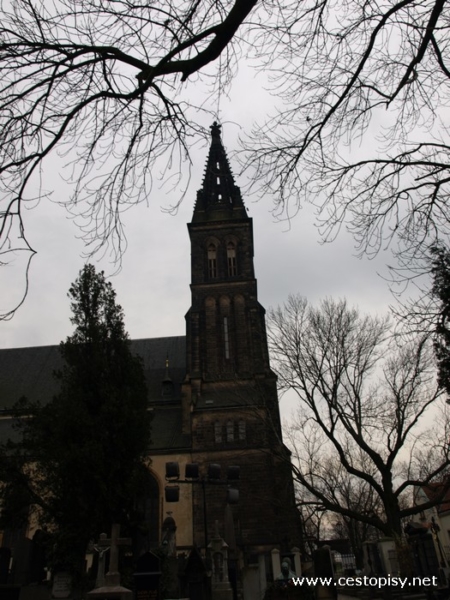 Praha Vyšehrad hřbitov