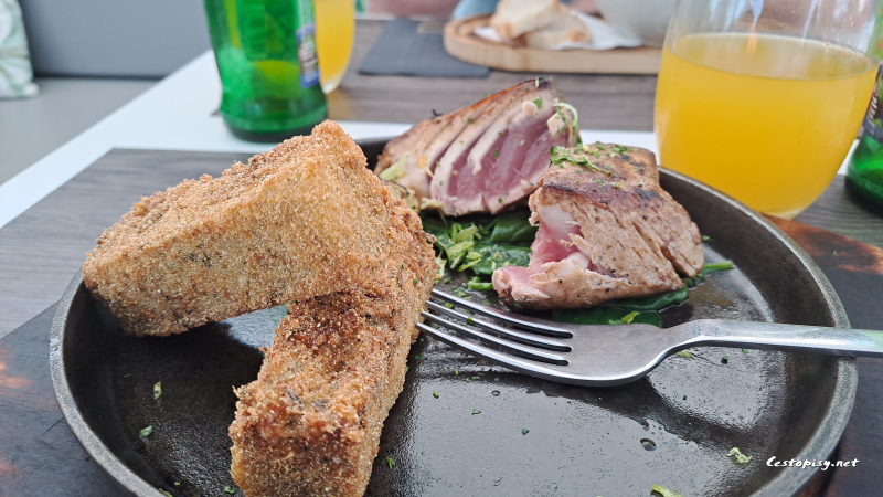 Ponta Delgada - restaurace Forte Terrace